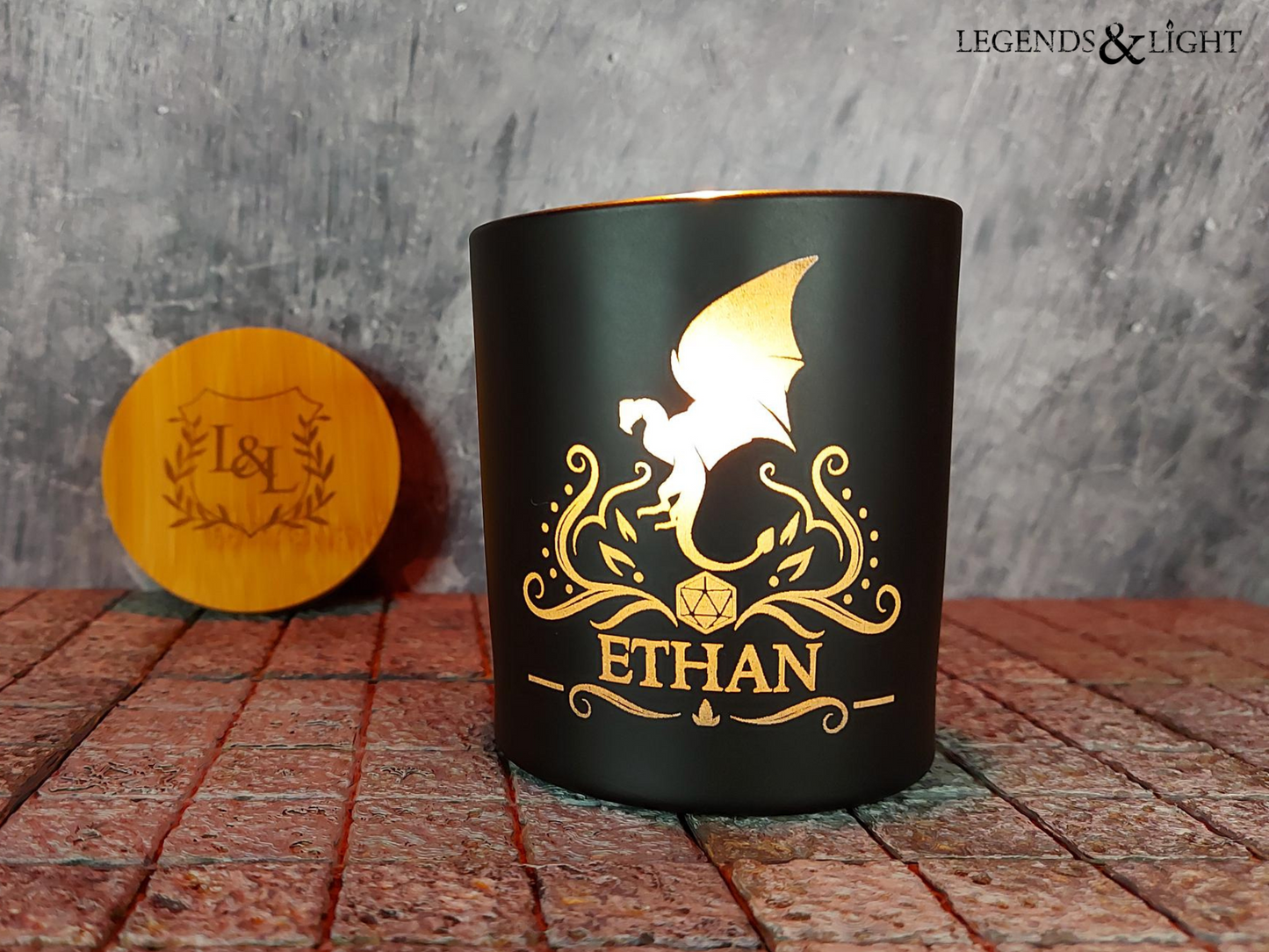Personalized Engraved Tealight Holder