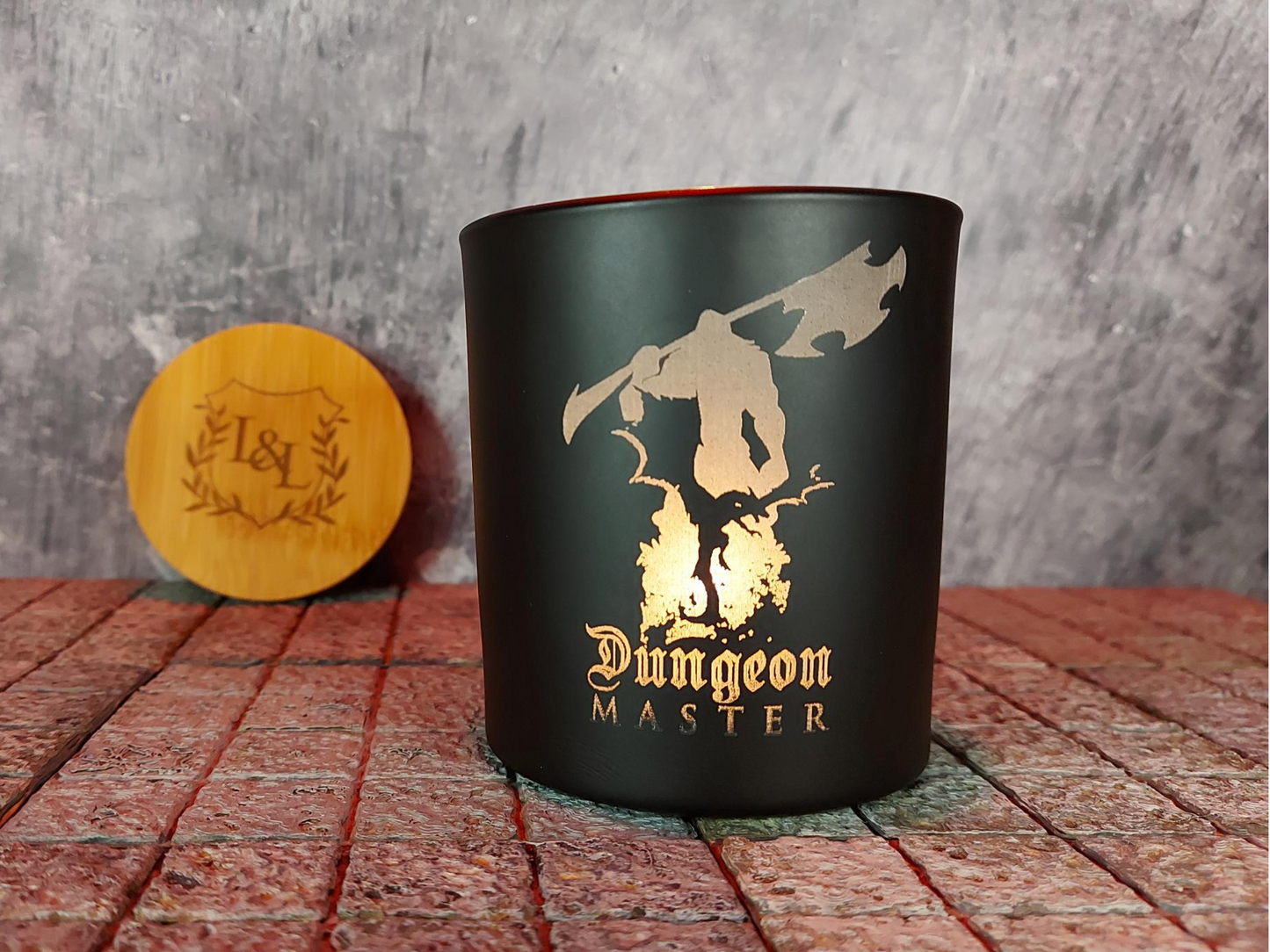 Dungeon Master Engraved Tealight Holder