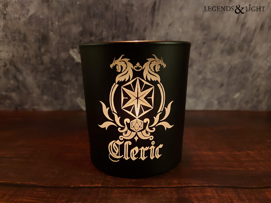 Cleric Class Engraved Tealight Holder