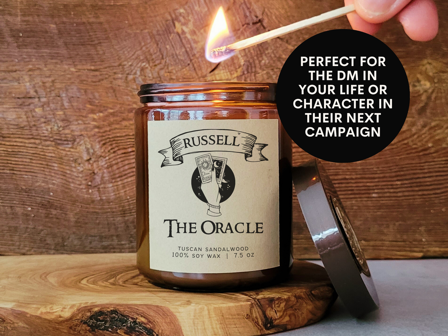 Custom Oracle Character Candle